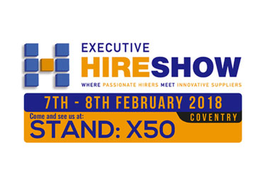 7th - 8th February 2018 Exhibition at Executive Hire Show - Coventry