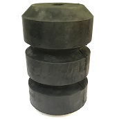 Triple Convolution Hollow Rubber Springs